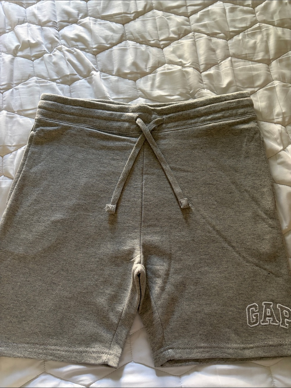 GAP Women’s Heather Gray Drawstring Lounge Shorts